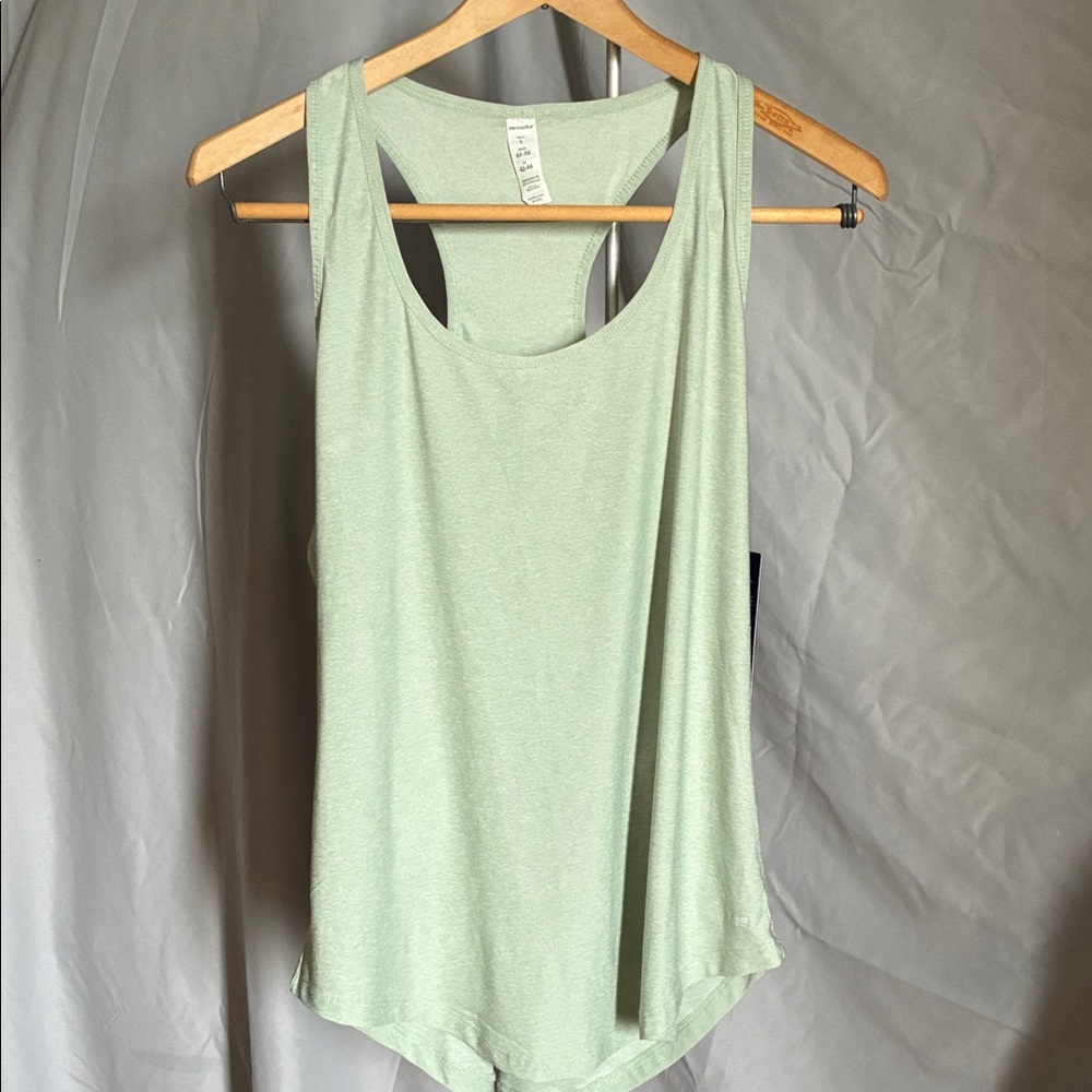 Marika Light Green Tank Top